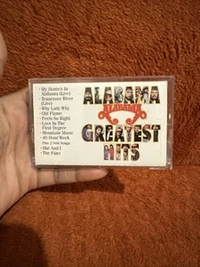 Alabama Greatest Hits Cassette 1986 RCA Records - Picture 1 of 6