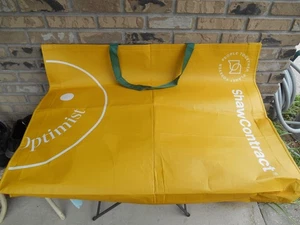 RIESIGE EINKAUFSTASCHE 30" X 39" SHAW CONTRACT DESIGN OPTIMIST - Bild 1 von 4