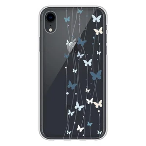 Coque en silicone imprimée compatible Apple iPhone XR Butterfly - Photo 1 sur 6