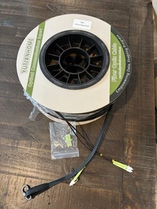 Câble fibre optique Yutianhome LC/PC-LC/PC SM 4fibres TPU 5,0 mm 150 M (500 pieds) - Photo 1/10