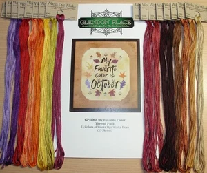 Glendon Place My Favorite Color GP-306 WDW Floss Pack - Picture 1 of 1