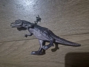 Vintage Jurassic Park Tyrannosaurus Rex T Rex 3" groß PVC Dakin 1992 markiert JP - Bild 1 von 5