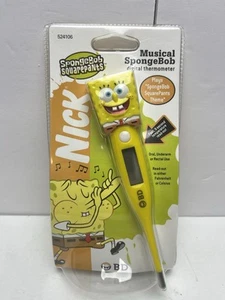 SpongeBob SquarePants Digital Musical Thermometer New Sealed In Package - Picture 1 of 4