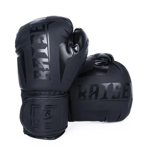 Men Women Boxing Gloves Professional Adult Sanda Muay Thai Fighting Gloves MMA - Picture 1 of 16
