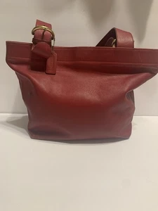 Bolso de Mano Coach 4140 1997 Cuero Rojo Soho Lafayette  - Imagen 1 de 7