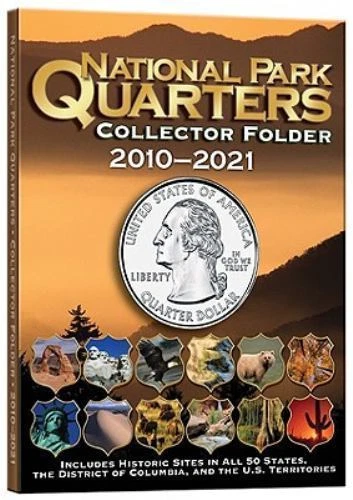 NATL Park Qtr Folder by Whitman Publishing (2009, Trade Paperback)