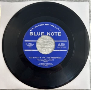 ART BLAKEY & THE JAZZ MESSENGERS "Hipsippy Blues" 1960 7" Single Blue Note - Picture 1 of 2