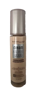 Maybelline Dream Radiant Liquid Foundation 10 Porcelain Ivory + GIFT - Picture 1 of 3