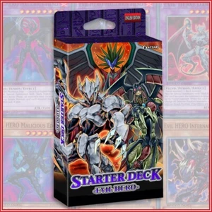 EVIL HERO STARTER DECK 50 | Dark Calling Dark Fusion Inferno Wing Calling YuGiOh - Picture 1 of 2