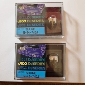 2 X Jico DJ Cartridge 192-44-7/DJ Suited for Shure N447 headshell Works perfect - Picture 1 of 7