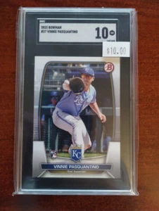 2023 Bowman #37 Vinnie Pasquantino SGC 10 Edelsteine neuwertig - Bild 1 von 2