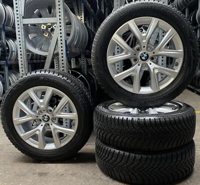 4 Orig BMW Winterräder Styling 574 205/60 R17 93H X1 F48 X2 F39 6856076 835 - Bild 1 von 3