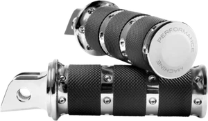 Performance Machine XLS Foot Pegs Chrome Driver 0035-1247M-CH - Picture 1 of 1