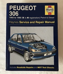 Peugeot 306 1993-1995 K to N Haynes 3073 Service and Repair Manual Hardback 1995 - Picture 1 of 12