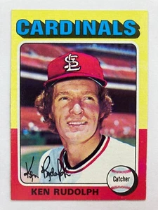 1975 Topps #289 Ken Rudolph (St. Louis Cardinals) (B) - Imagen 1 de 2