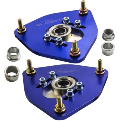 Placa de inclinación delantera Coilover compatible con Subaru Impreza WRX Forester 02-07 montaje superior Foto 1 de 4