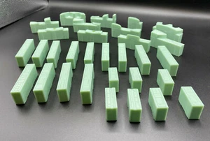 31 Plastic Jenga Blocks Original Part for Angry Birds Jenga Death Star Wars Game - Picture 1 of 8