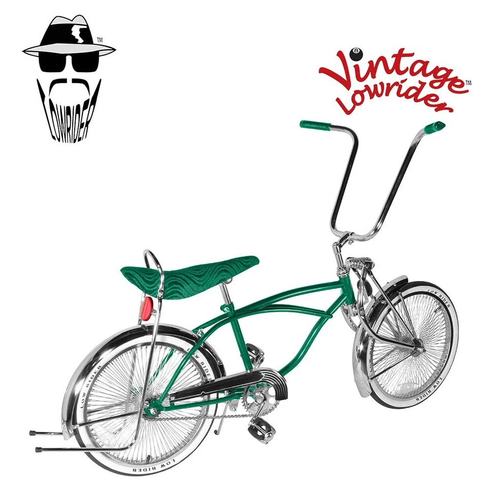 20" Original Lowrider Collection 144 Spoke Bicycle Bike Green. - Image 1 of 1