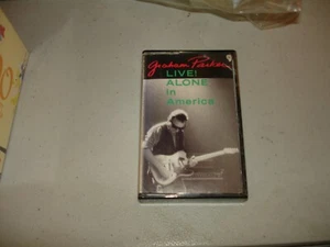 Graham Parker Live! Alone In America (Cassette, 1989) Tested, VG - Picture 1 of 3