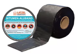 Bitumenband Aluband Dichtband - Breite 150 mm Schwarz - Picture 1 of 5