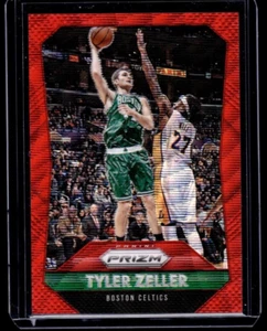 2015-16 Panini Prizm Tyler Zeller /350 Ruby Wave Red Celtics - Picture 1 of 2