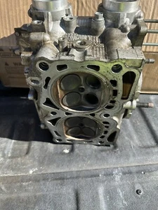 08-21 SUBARU WRX STI W25 EJ25 ENGINE CYLINDER HEADS PAIR DRIVER & PASSENGER - Picture 1 of 10