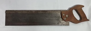 Warrant Superior Hand Saw 16" Blade Carpentry Craftsman Logo Vintage USA  - Picture 1 of 6