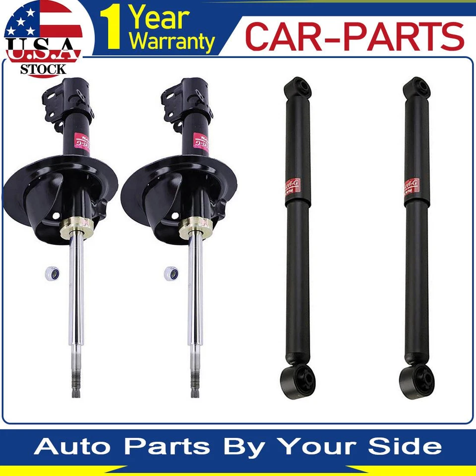 Juego de 4 amortiguadores delanteros traseros KYB para Chrysler Daytona 2,2 L 1987 1986 Foto 1 de 4