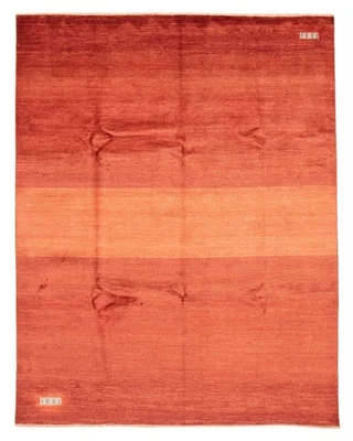 Dark Copper 8'0" x 10'3" Hand-knotted Oriental Carpet Traditional Wool Area Rug - Image 1 of 4