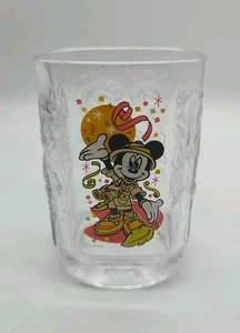 Walt Disney World Mickey Mouse 2000 Celebration Square Glass VTG - Picture 1 of 5