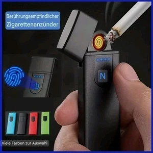 ✅Encendedor eléctrico recargable USB con sensor táctilMechero encendedor✓ - Imagen 1 de 14