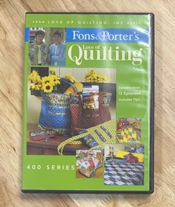 Fons & Porter's Love of Quilting - Complete 400 Series (DVD, 2-Disc) Educational - Picture 1 of 3