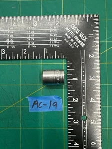 Vintage S-K Tools No.313 13mm Chrome Deep Socket 6 Point 3/8" Drive, Made in USA - Picture 1 of 6