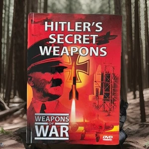 Weapons Of War DVD Hitler's Secret Weapons Book Built into Case #26 2007 - Imagen 1 de 4