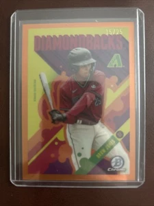 2024 Bowman Chrome -Bowman Ascensions Orange Refractor #BA-3 Druw Jones /25 (RC) - Picture 1 of 3