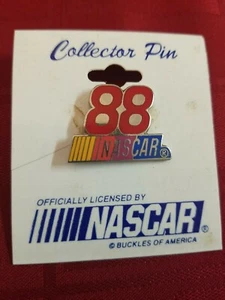 NASCAR Hat Shirt Pin Dale Jarrett #88 UPS Collector with Card - Picture 1 of 6