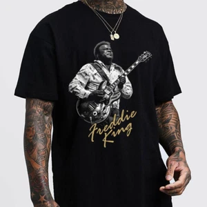 Freddie King Artwork schwarzes T-Shirt kurzarm alle Größen S-5XL XZ667 - Bild 1 von 3