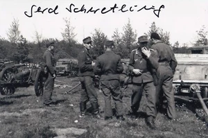 Gerd Schwetling Signed Autograph 4x6 Photo WWII Fallshirmjager 6 German Soldier - Picture 1 of 2