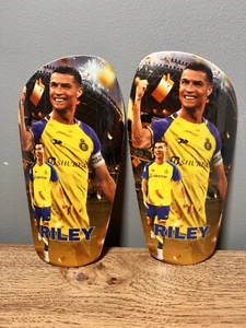 Personalised Shin Pads Ronaldo - Picture 1 of 4