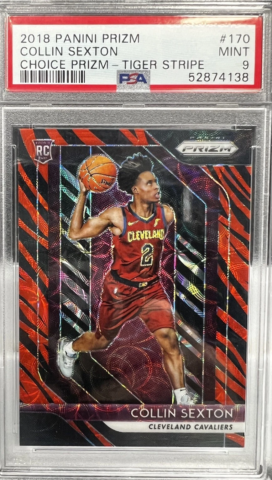 2018 Collin Sexton RC Tiger Stripe Choice Prizm MINT 9