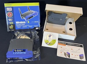 Cisco Linksys Wireless G Access Point 2.4GHZ 802.11g WAP54G V3.1 - Picture 1 of 5