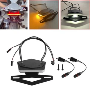 Para BMW S1000RR Placa Luz LED Señales de giro Trasero Ordenado Guardabarros Eliminador - Imagen 1 de 12