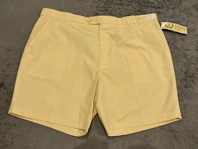 Nuevo con etiquetas Pantalones Cortos Palmland Clube De Colección Para Hombres 44 Amarillo Chino Golf Preppy Informales Foto 1 de 4