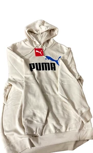 Puma Mens XL Soft Long Sleeve Kangaroo Pocket Classic Big Logo Hoodie 846849 87 - Picture 1 of 7