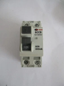 INTERRUPTOR CIRCUITO RCCB DE DOBLE POLO CGD 80 AMP 100mA CGD-80/100/2 - Imagen 1 de 1