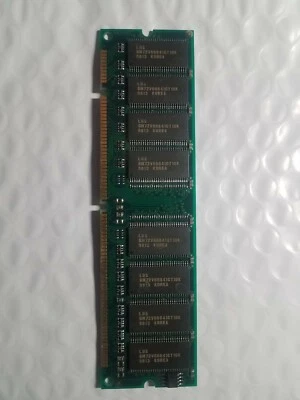 LGS  32MB  , PC-66 , SDRAM ,168 PIN Part # GM72V66841CT10K - Image 1 of 3