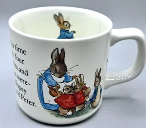 VTG Wedgwood and Barlaston of Etruria Frederick Warne Beatrix Peter Rabbit Mug - Picture 1 of 9