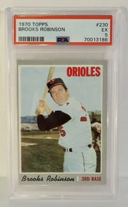 Brooks Robinson 1970 Topps #230 EX PSA 5 - Imagen 1 de 2