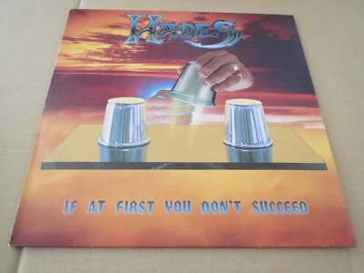 HADES -IF AT FIRST YOU .... - HARD TO FIND FIRST PRESS LP VINYL 1988 EXODUS N M - Image 1 of 4