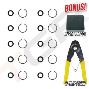3/8" Impact Socket Retaining Ring with O-Ring (10 Sets) with BONUS Install Tool - Picture 1 of 4